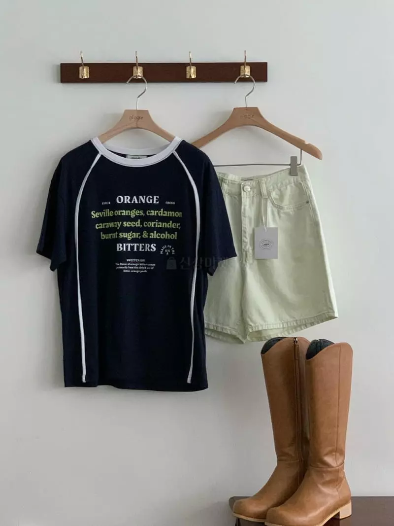 Giggle - Korean Women Fashion - #momslook - Washing Denim Shorts - 7