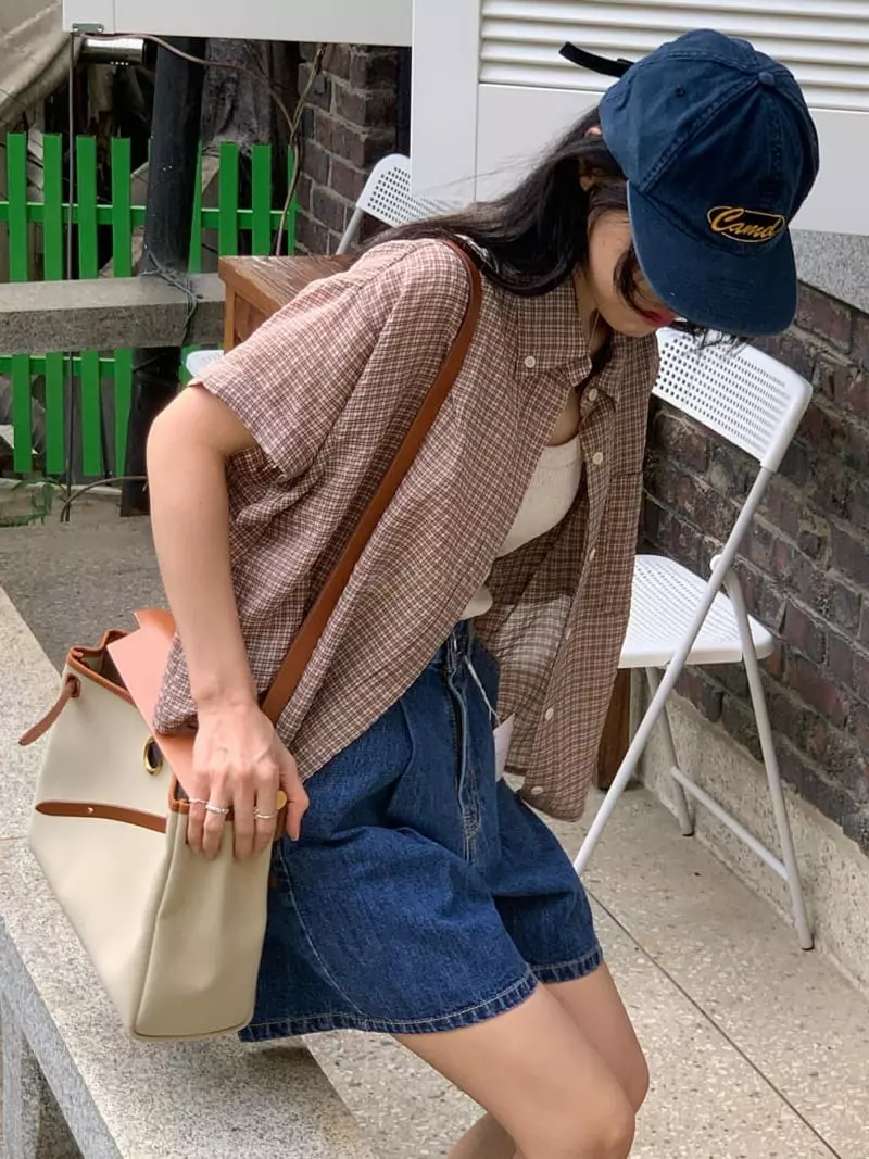 Giggle - Korean Women Fashion - #momslook - Cambel Shirt - 11