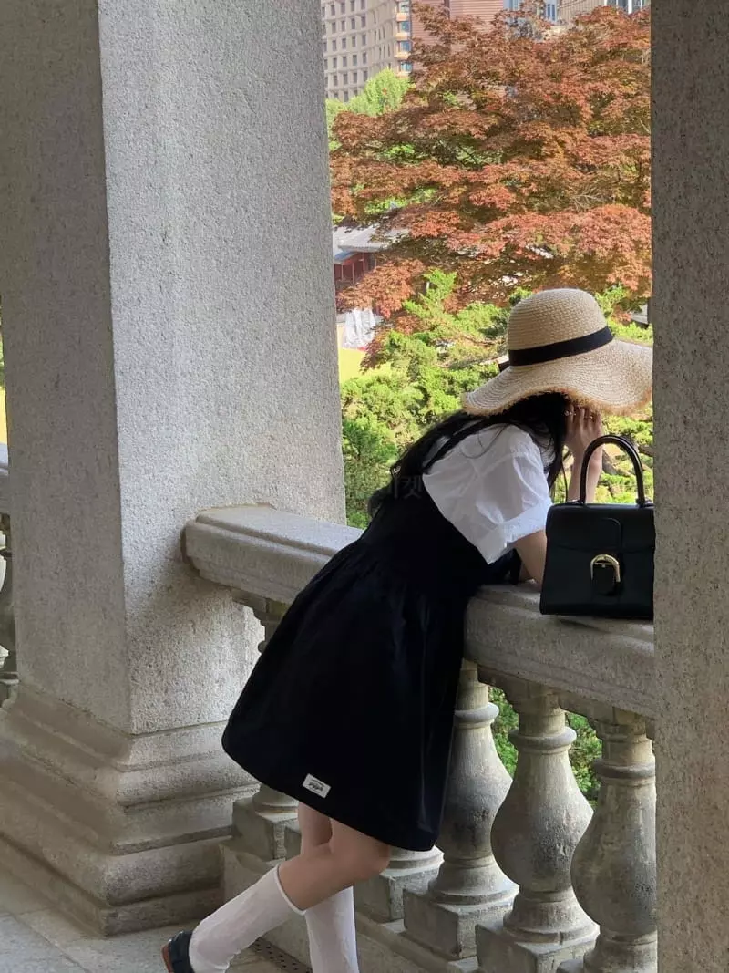 Giggle - Korean Women Fashion - #momslook - Pocket One-piece - 11
