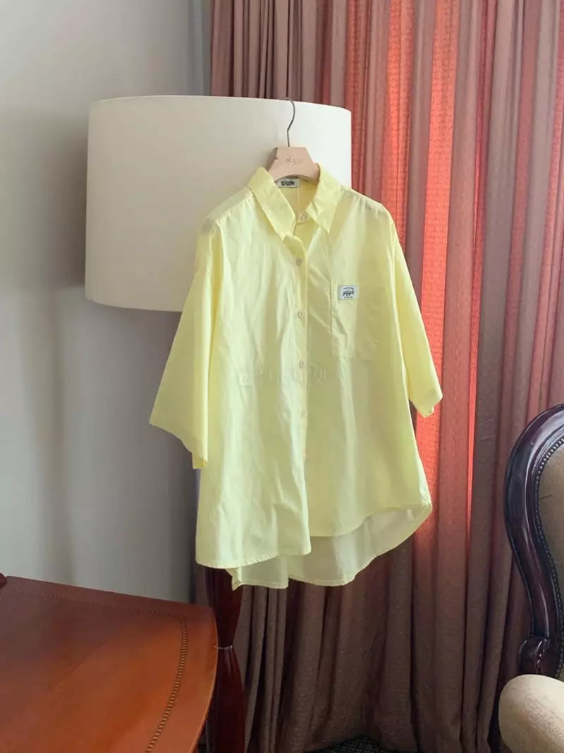 Giggle - Korean Women Fashion - #pursuepretty - Summer Point Shirt - 4