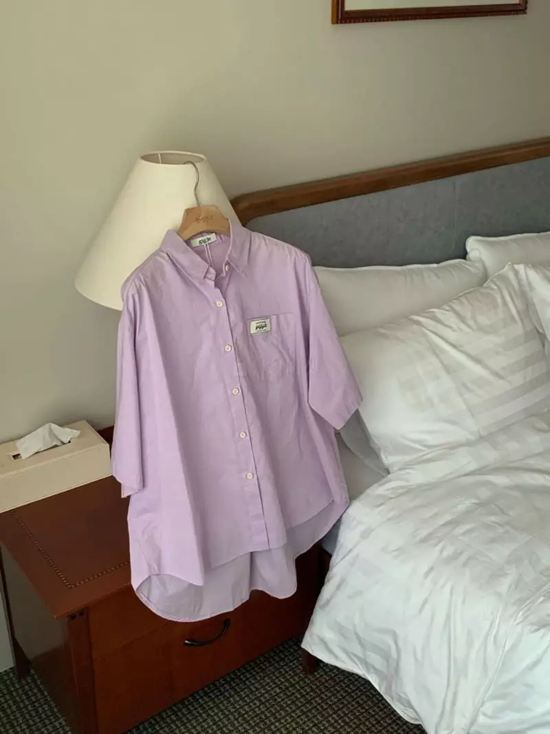 Giggle - Korean Women Fashion - #romanticstyle - Summer Point Shirt - 5