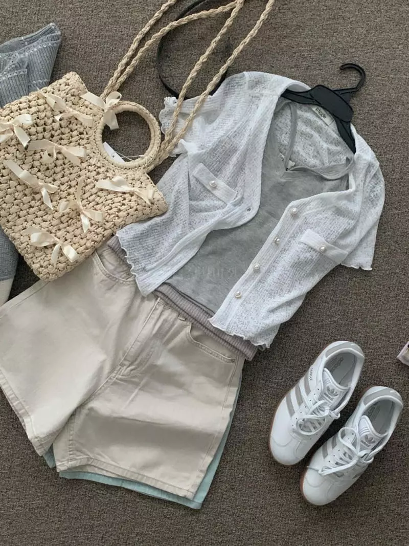 Giggle - Korean Women Fashion - #womensfashion - Pearl Candy Cardigan