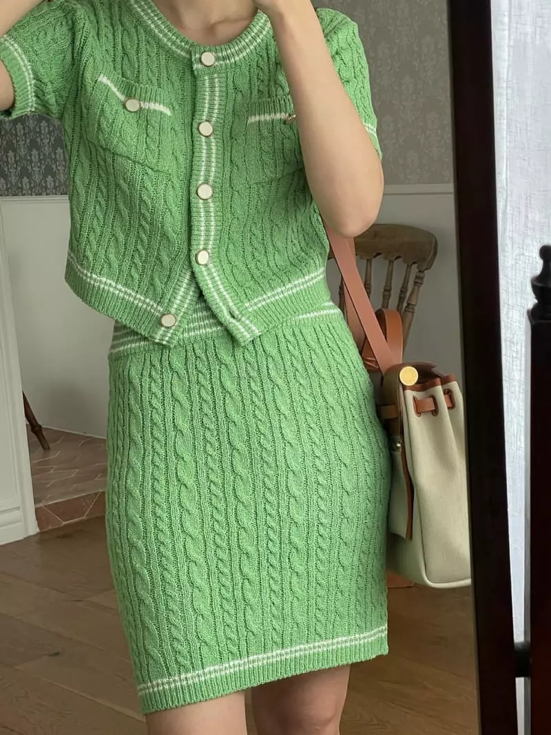 Giggle - Korean Women Fashion - #momslook - Bookle Skirt - 4