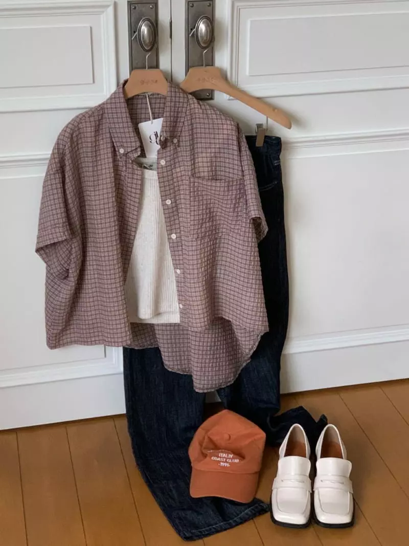 Giggle - Korean Women Fashion - #womensfashion - Cambel Shirt - 6