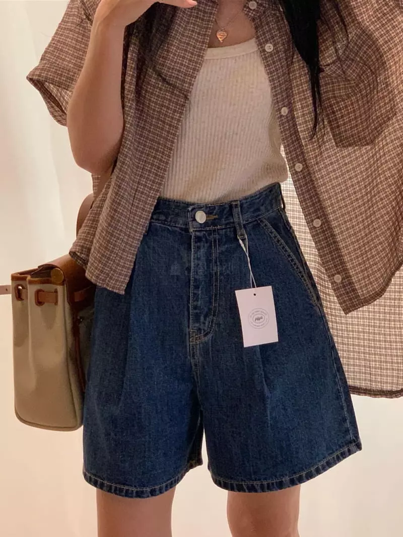 Giggle - Korean Women Fashion - #womensfashion - Le Denim Shorts - 6