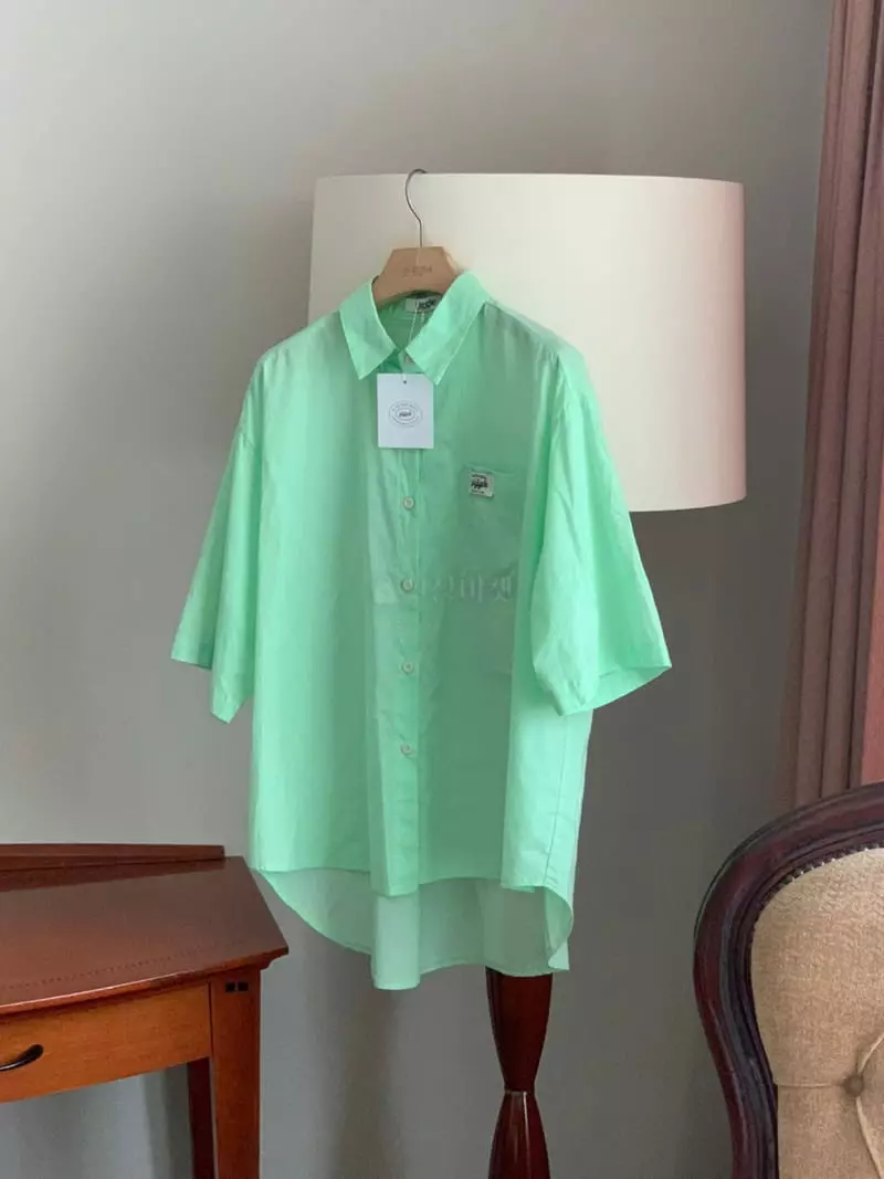 Giggle - Korean Women Fashion - #womensfashion - Summer Point Shirt - 10