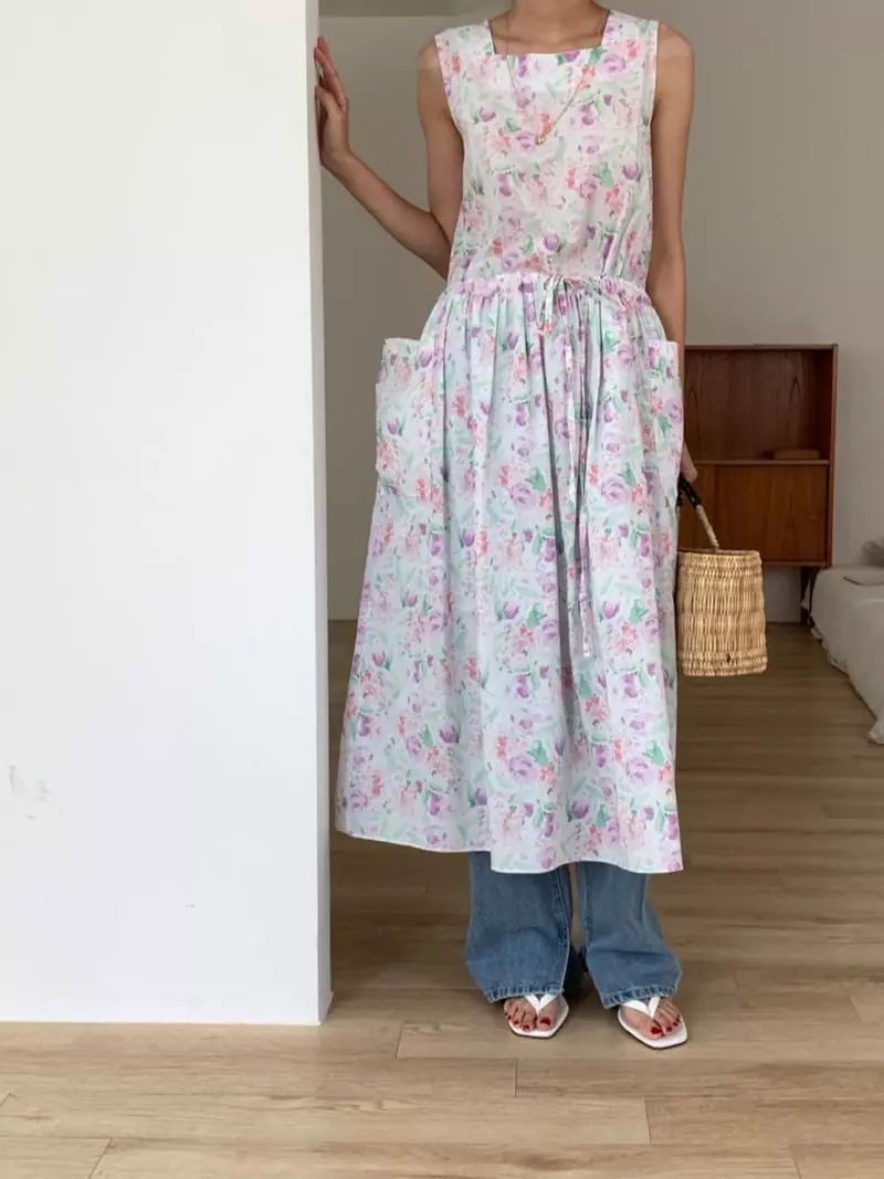Goblin - Korean Women Fashion - #momslook - Blooming One-piece - 2