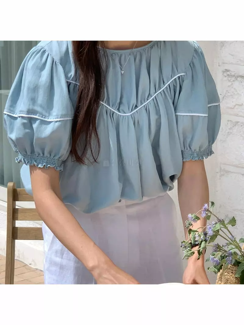 Gracia - Korean Women Fashion - #pursuepretty - Talking Blouse - 3