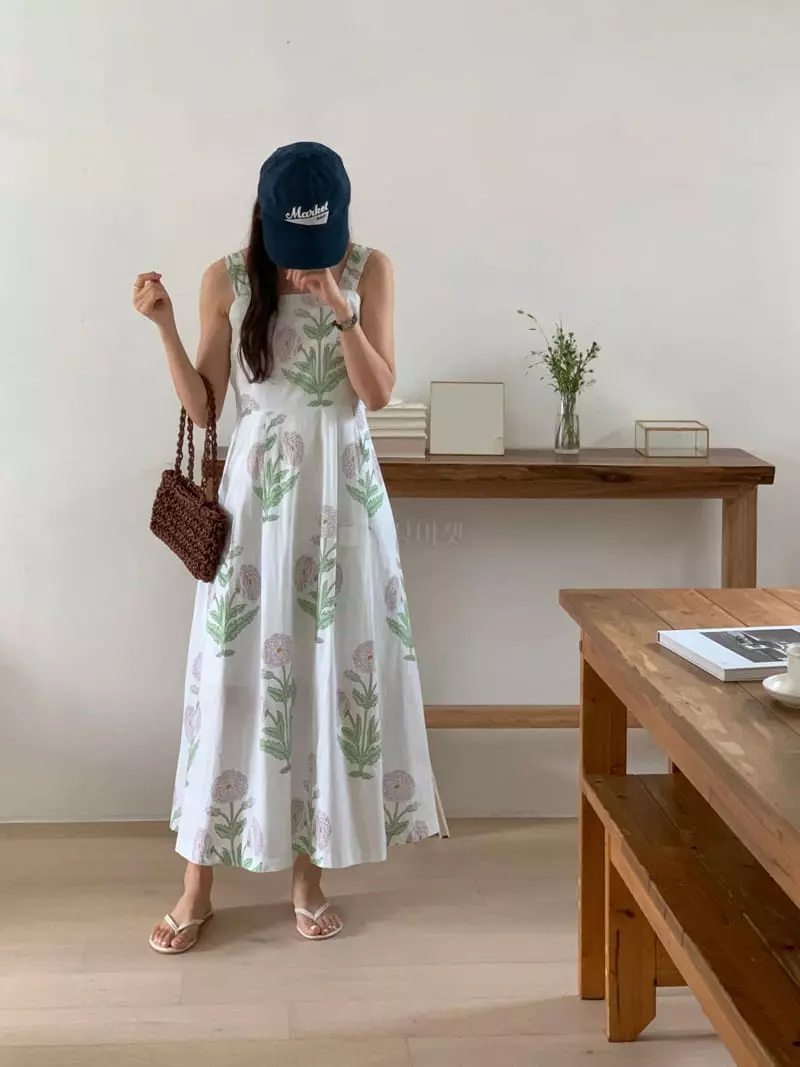 Gracia - Korean Women Fashion - #thatsdarling - Flower One-piece - 8