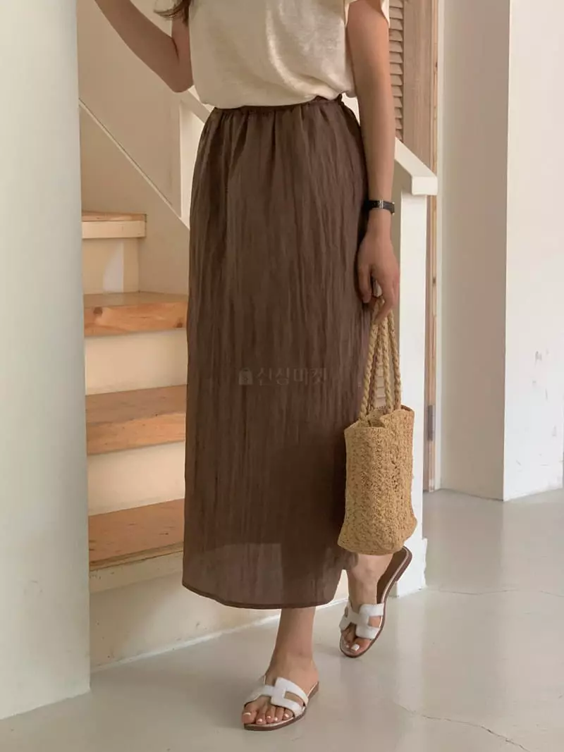 Gracia - Korean Women Fashion - #thatsdarling - Cream Skirt - 6
