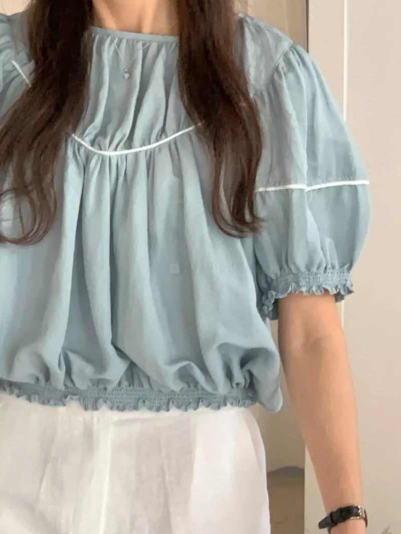 Gracia - Korean Women Fashion - #vintageinspired - Talking Blouse