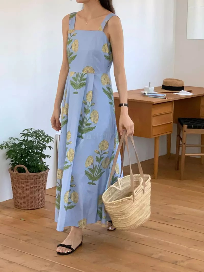 Gracia - Korean Women Fashion - #womensfashion - Flower One-piece