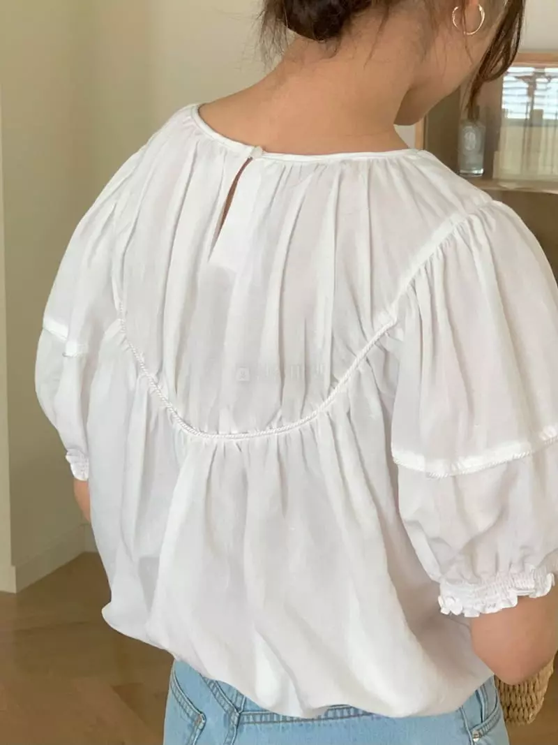 Gracia - Korean Women Fashion - #womensfashion - Talking Blouse - 10