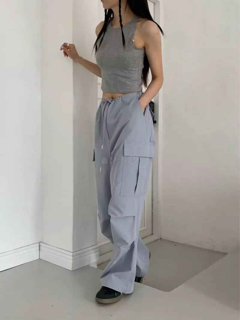 Greek - Korean Women Fashion - #momslook - Mini Lip Pants - 3