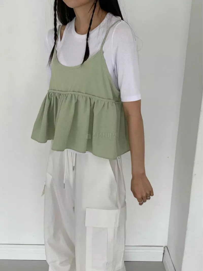 Greek - Korean Women Fashion - #momslook - Pignut Sleeveless - 12