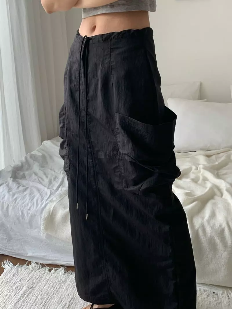 Greek - Korean Women Fashion - #womensfashion - Cowl Maxy Skirt - 5