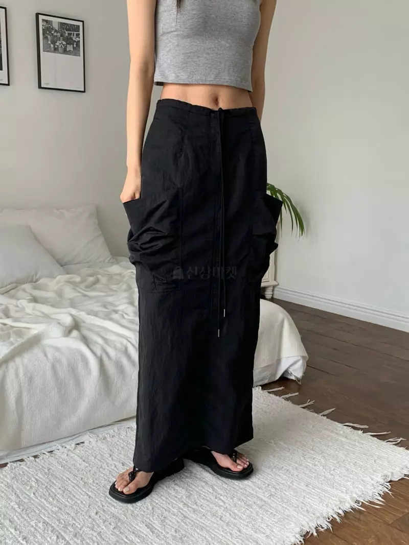 Greek - Korean Women Fashion - #womensfashion - Cowl Maxy Skirt - 9