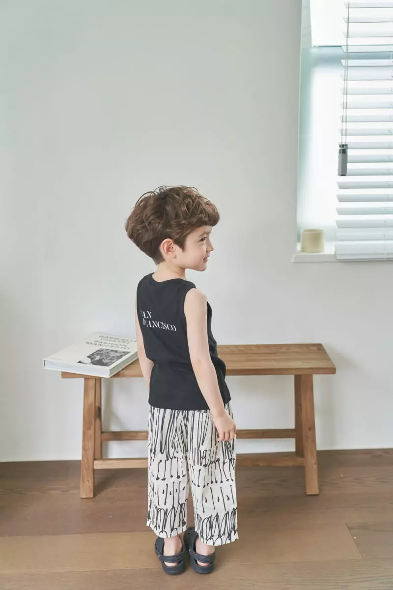 Green Tomato - Korean Children Fashion - #childofig - Geometry Wrinkle Pants - 5