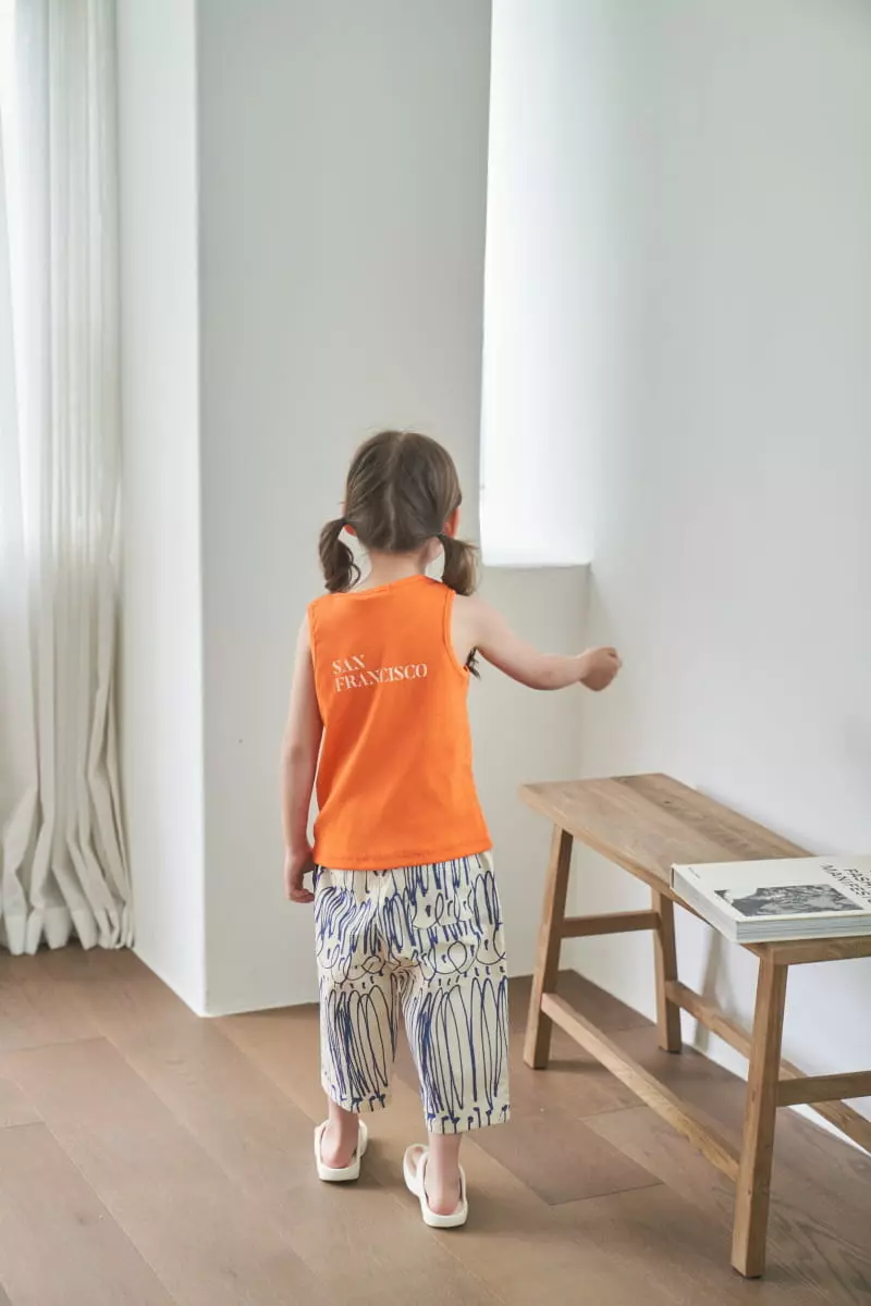 Green Tomato - Korean Children Fashion - #childofig - Geometry Wrinkle Pants - 6