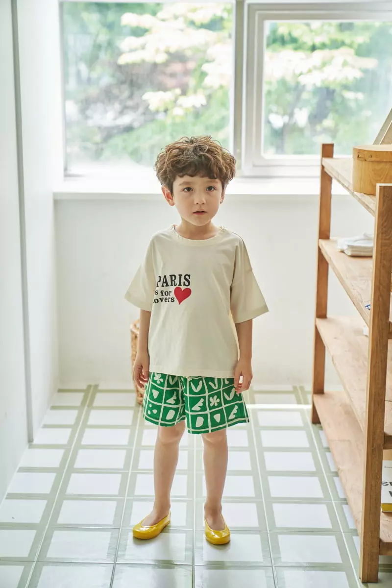 Green Tomato - Korean Children Fashion - #childofig - Beach Shorts - 3