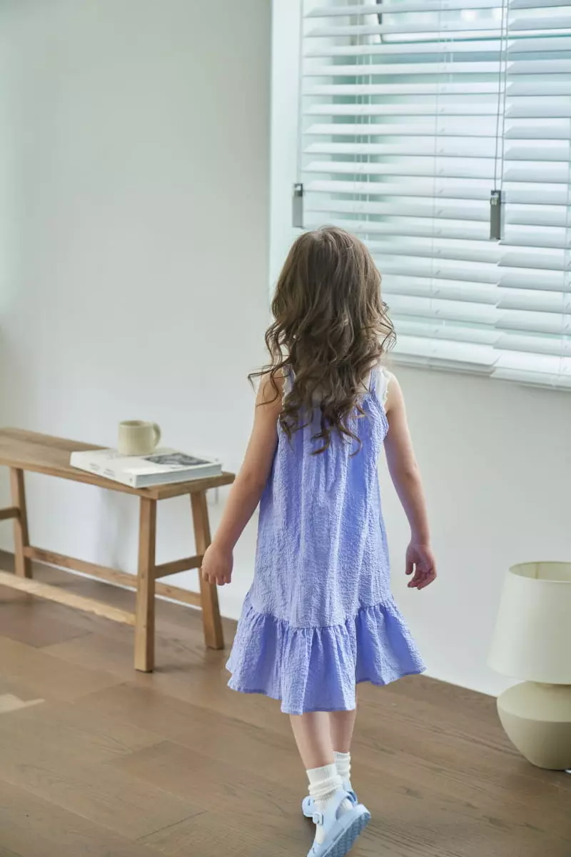 Green Tomato - Korean Children Fashion - #childrensboutique - String Sleeveless One-piece - 9