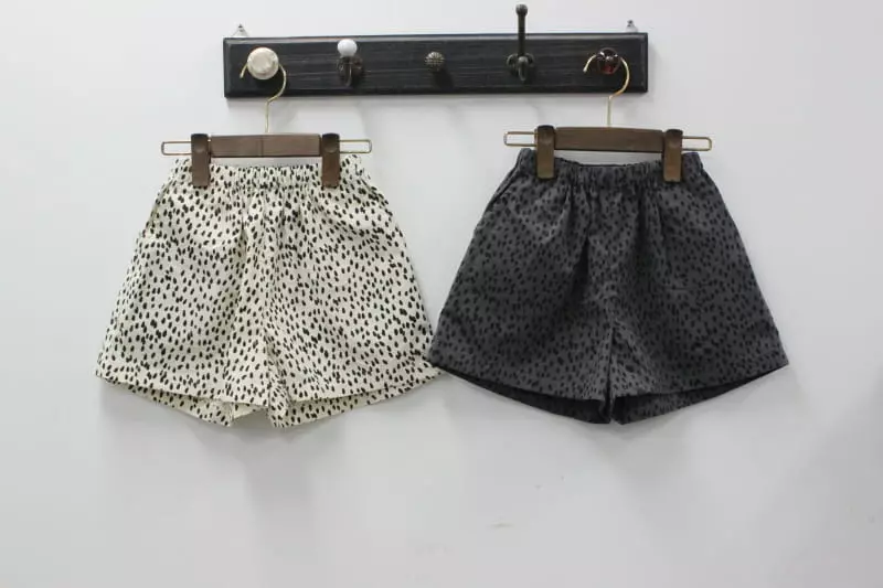 Green Tomato - Korean Children Fashion - #fashionkids - Leopard Shorts - 9