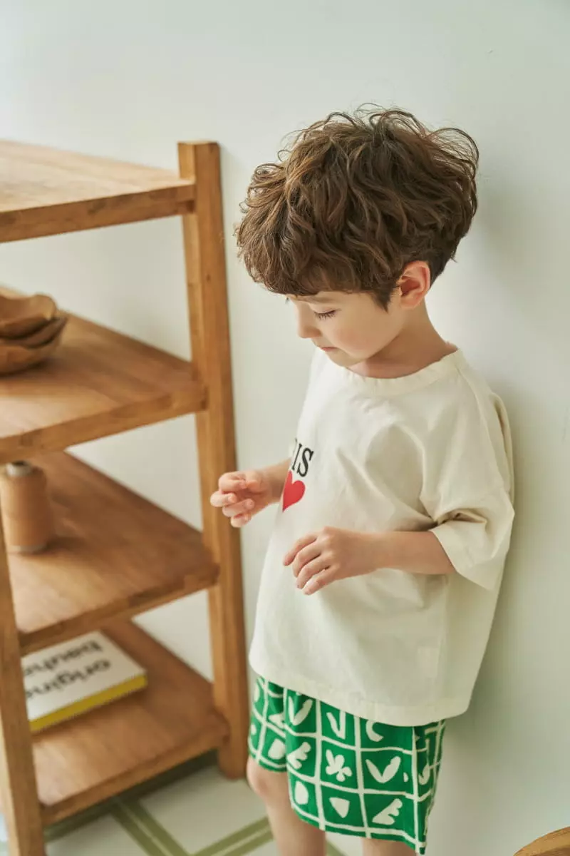 Green Tomato - Korean Children Fashion - #minifashionista - Beach Shorts