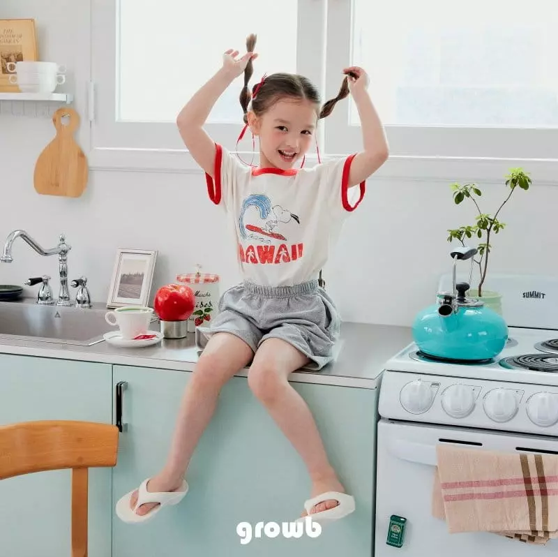 Grow B - Korean Children Fashion - #discoveringself - Snoop Tee