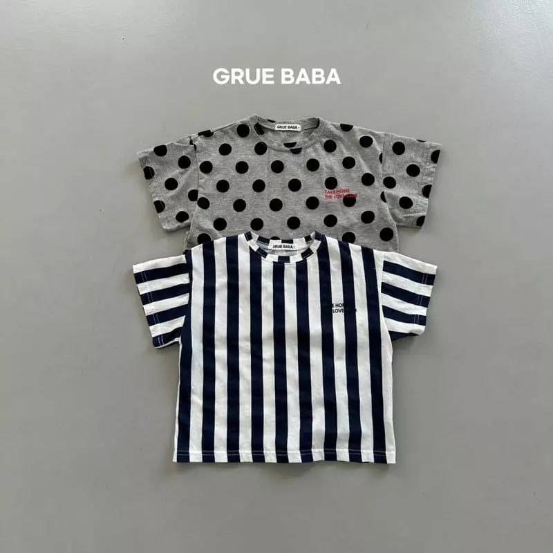 Grue Baba - Korean Children Fashion - #fashionkids - Ice Flakes Top Bottom Set - 9