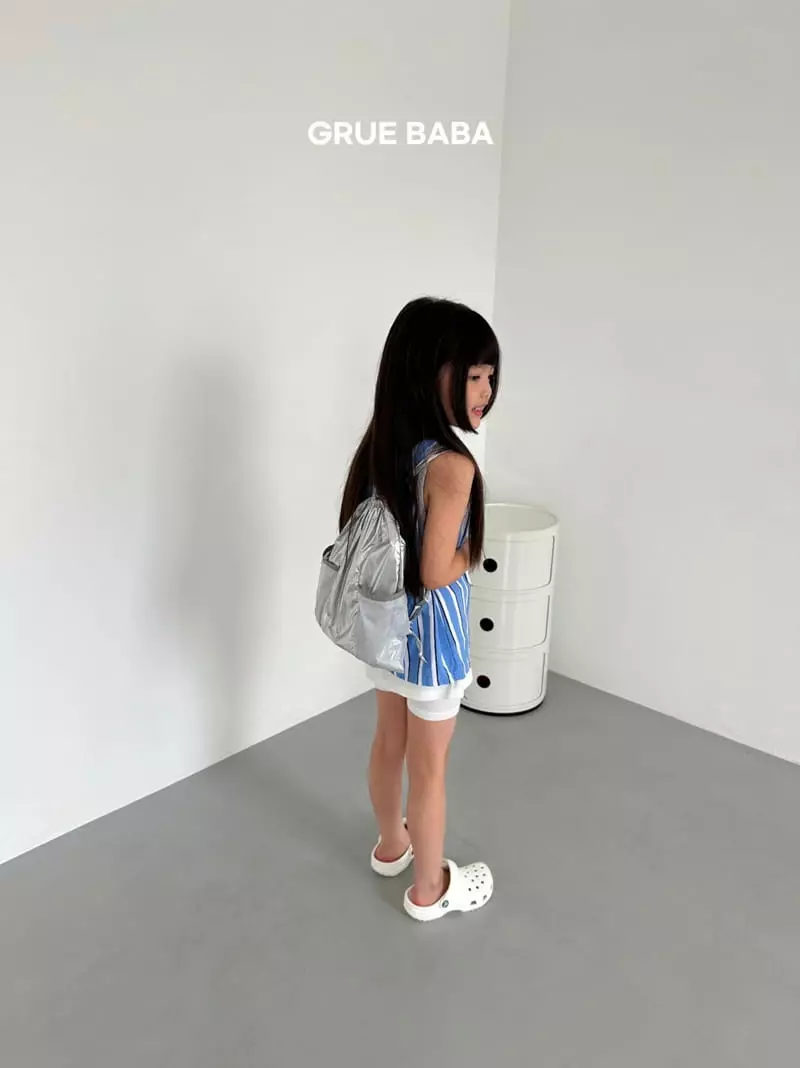 Grue Baba - Korean Children Fashion - #toddlerclothing - Milk Sleeveless - 2
