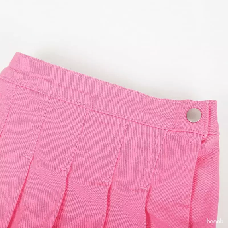 Hanab - Korean Children Fashion - #designkidswear - Wrinkle Skirt Shorts - 9