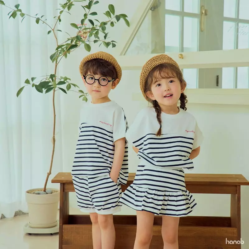 Hanab - Korean Children Fashion - #designkidswear - Vacance Top Bottom Set - 4