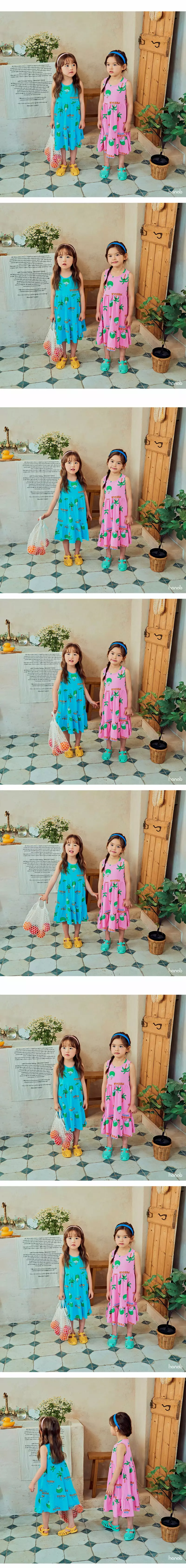 Hanab - Korean Children Fashion - #magicofchildhood - Guaba Sleeveless One-piece - 2