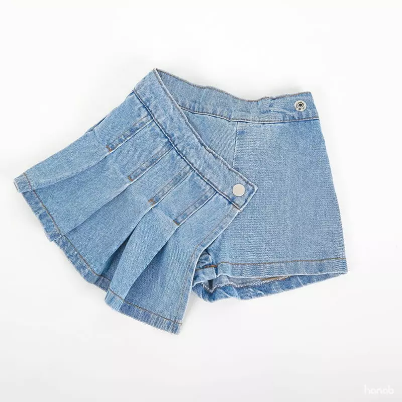Hanab - Korean Children Fashion - #prettylittlegirls - Wrinkle Skirt Shorts - 4