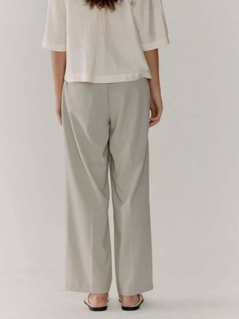 Hautte - Korean Women Fashion - #momslook - Port Wide Pants - 12