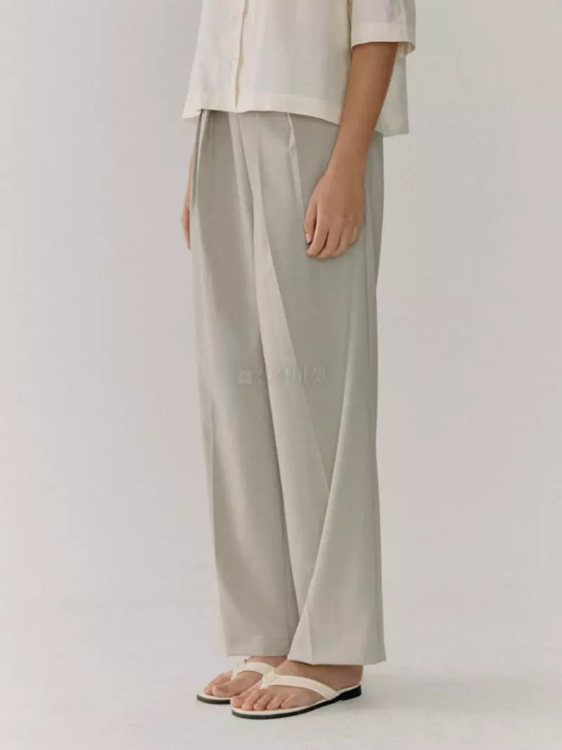 Hautte - Korean Women Fashion - #womensfashion - Port Wide Pants - 11