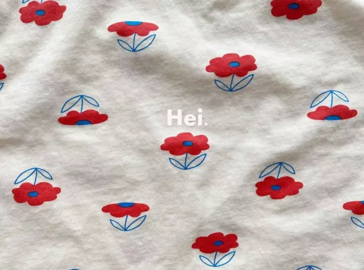 Hei - Korean Children Fashion - #Kfashion4kids - Flower Tee - 3