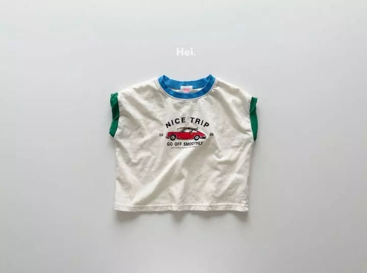 Hei - Korean Children Fashion - #childofig - Car Tee - 3