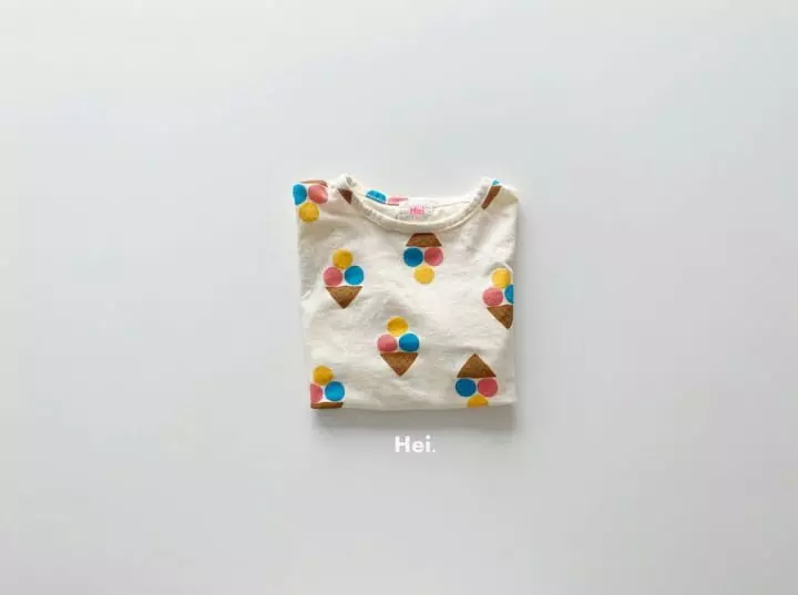 Hei - Korean Children Fashion - #childrensboutique - Ice Cream Tee - 4