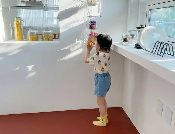 Hei - Korean Children Fashion - #kidsshorts - Momo Denim Shorts - 9