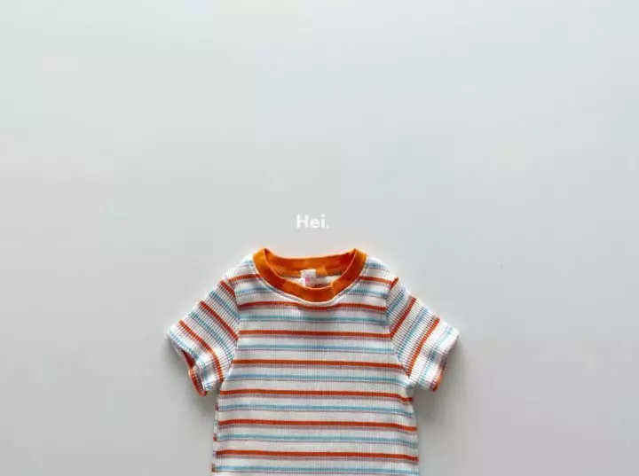 Hei - Korean Children Fashion - #kidsstore - Strips Tee - 4