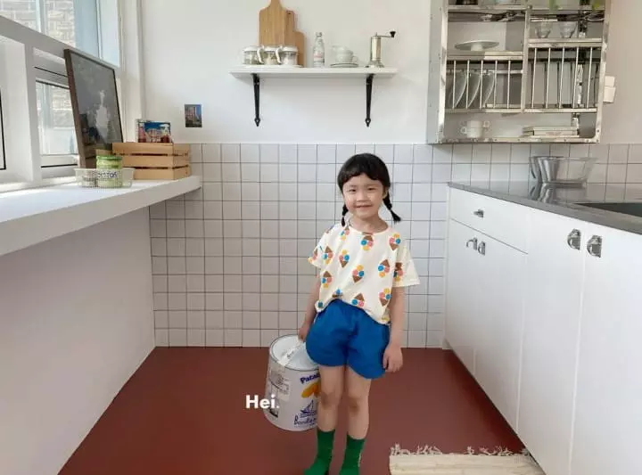 Hei - Korean Children Fashion - #littlefashionista - Ice Cream Tee - 11