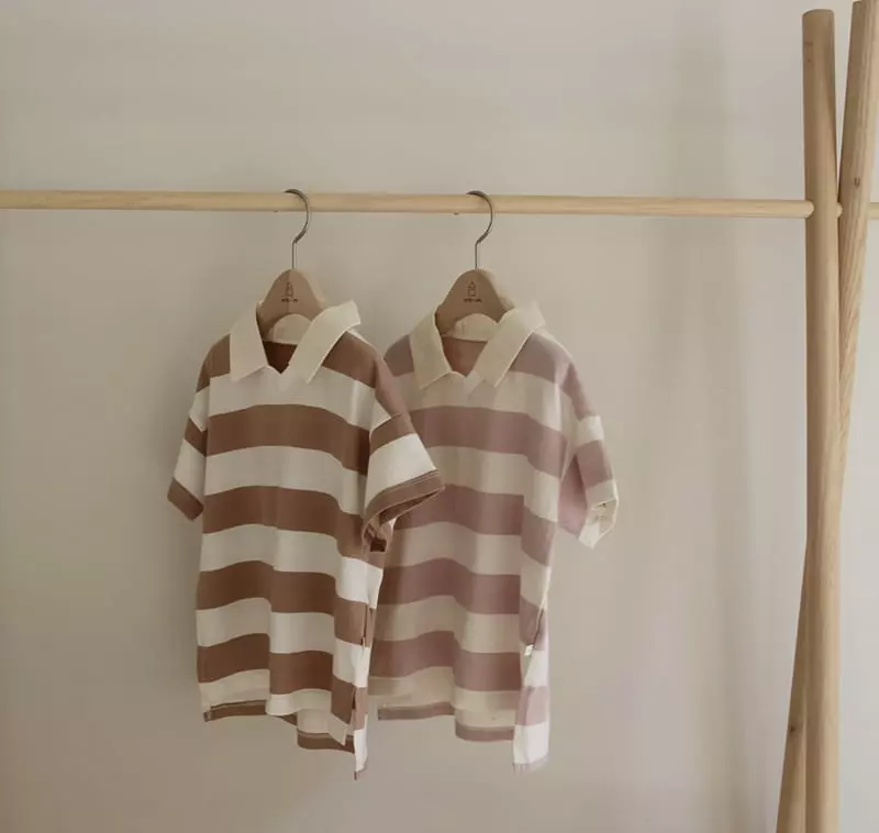 Here I Am - Korean Children Fashion - #fashionkids - Willy Collar Long Tee - 8