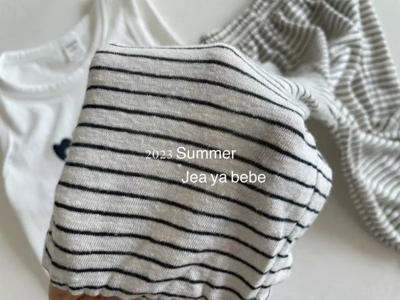 Jeaya & Mymi - Korean Children Fashion - #childofig - Muku Linen Top Bottom Set - 4