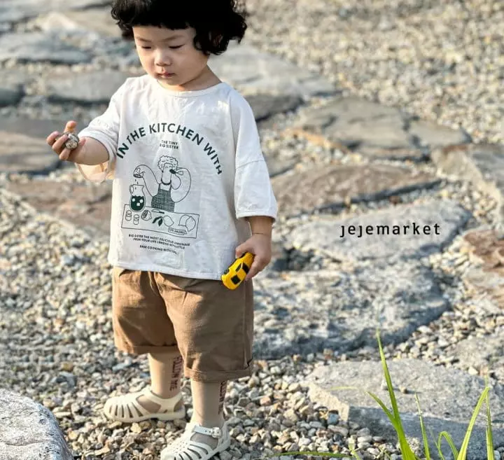 Jeje Market - Korean Children Fashion - #kidsstore - Kitchen Piping Tee