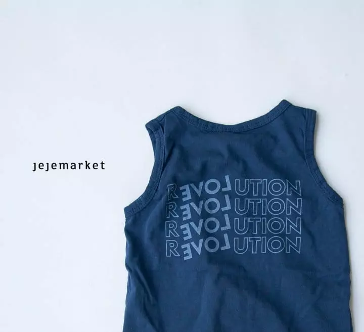 Jeje Market - Korean Children Fashion - #minifashionista - Revolution Sleeveless Tee - 4