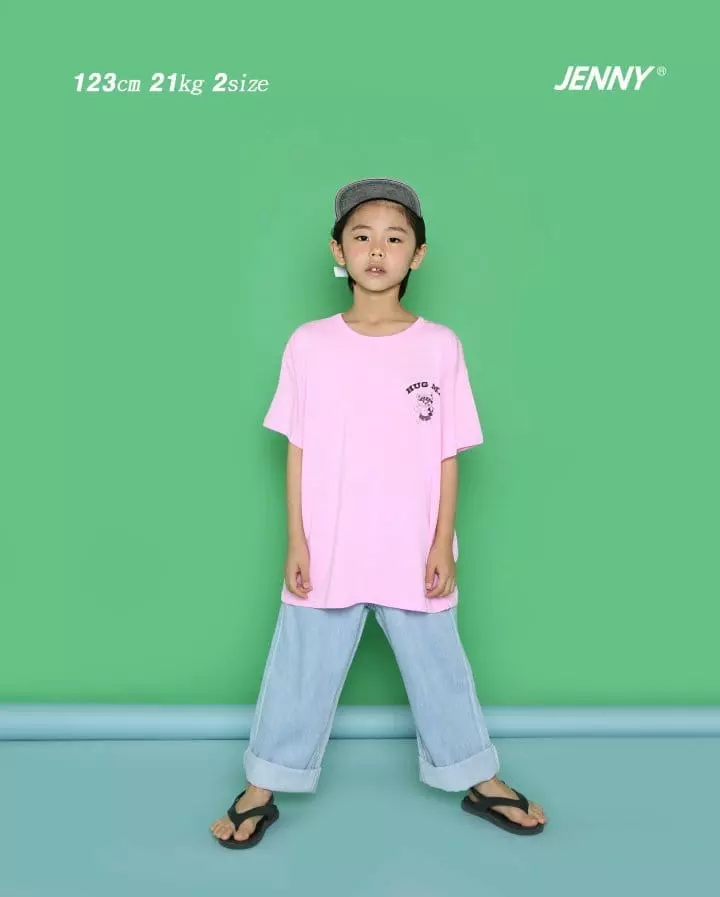 Jenny Basic - Korean Children Fashion - #childrensboutique - Hug Neon Tee - 8