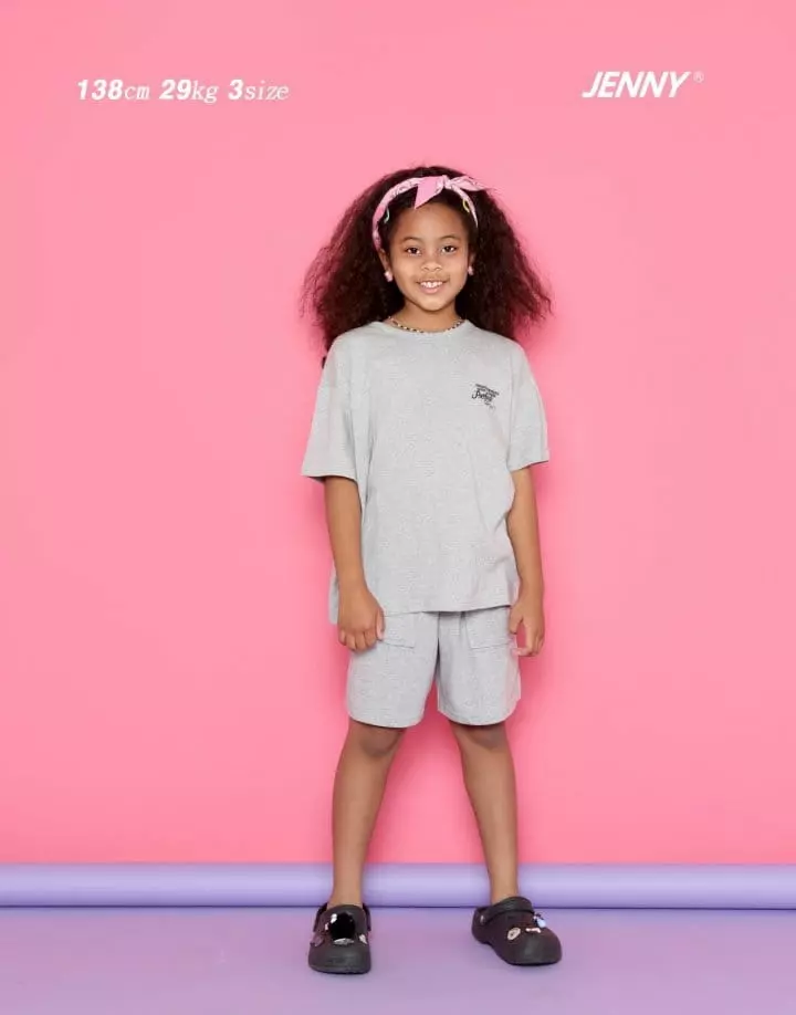 Jenny Basic - Korean Children Fashion - #stylishchildhood - Summer Top Bottom Set - 5