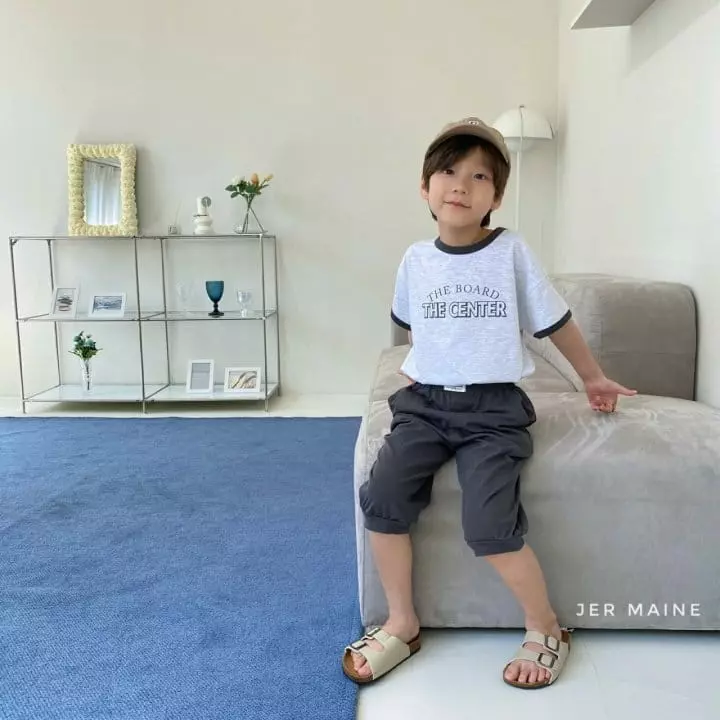 Jermaine - Korean Children Fashion - #childofig - Center Piping Tee - 5