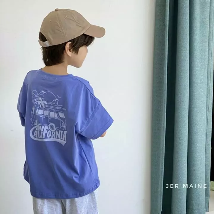 Jermaine - Korean Children Fashion - #childrensboutique - California Camping Tee - 9